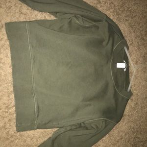 Green H&M sweatshirt